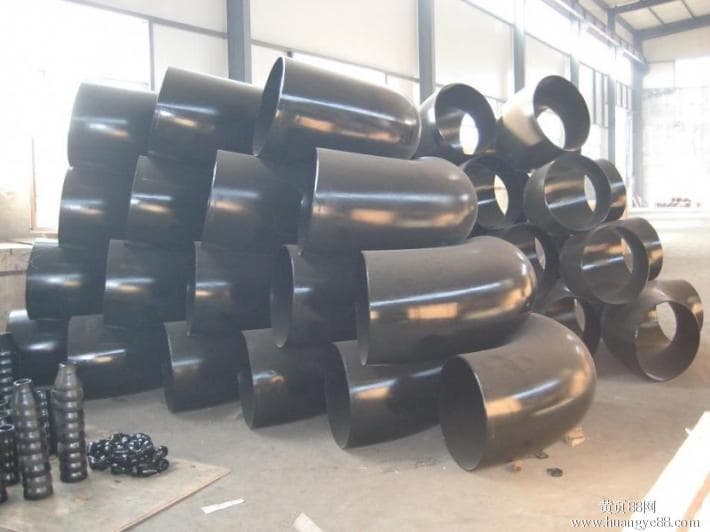 90 degree LR carbon steel pipe elbow